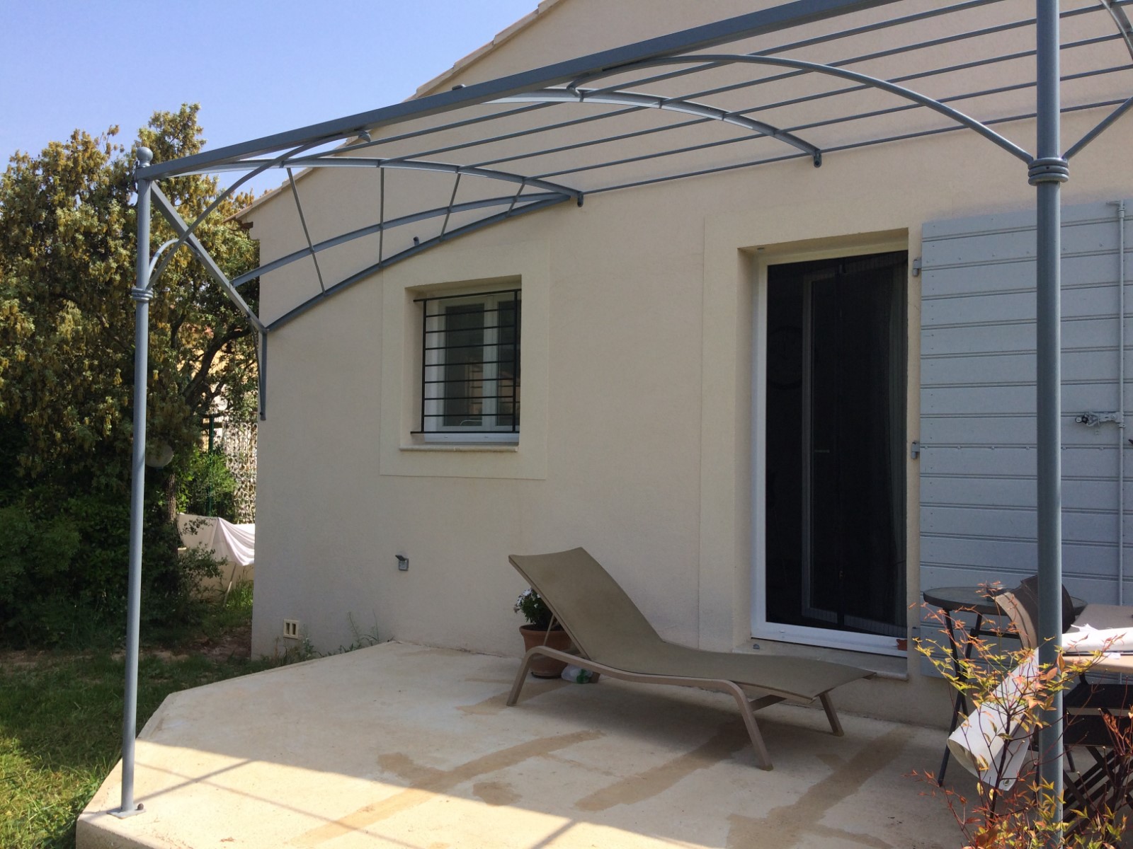 pergola cintrée pour 2 angles maison pergola cintrée pour 2 angles maison