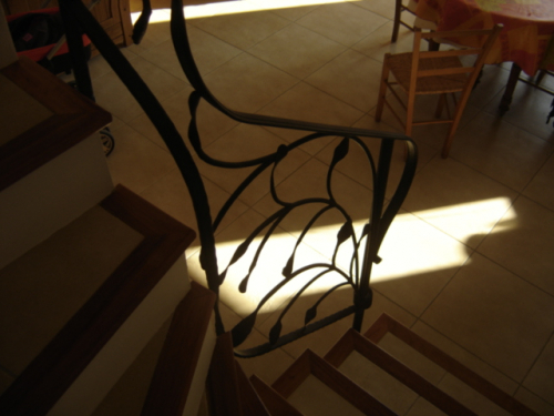 rampe en fer forgé à salon de Provence